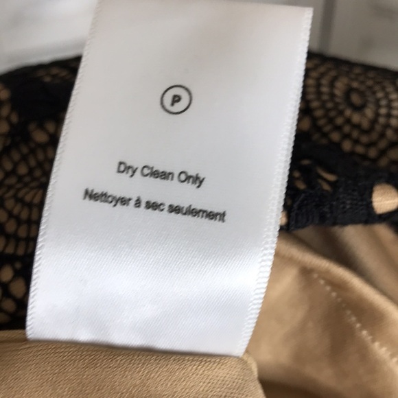 HEARTLOOM l Anthropologie Black Lace Topography Cocktail Dress Size Smal… - Picture 11 of 13